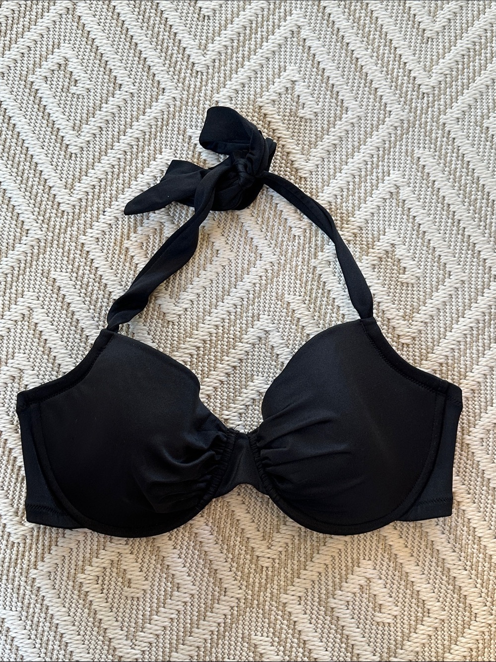 J. Crew Black Bikini Top